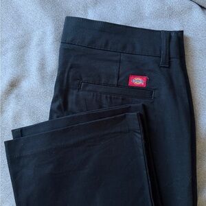 Dickies Women's Black Straight Leg Pants